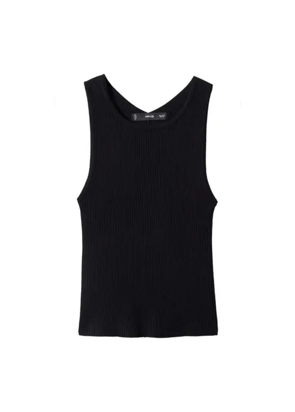 MANGO MANGO Top 'Pasi'  crna