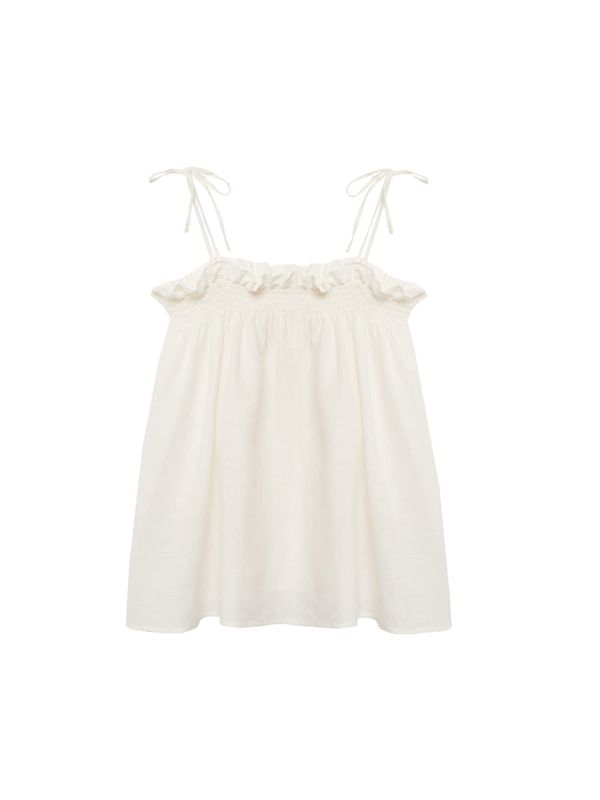 MANGO MANGO Top 'POP'  prljavo bijela