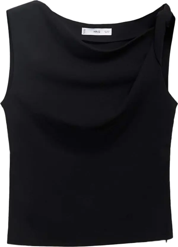 Mango MANGO Top 'RIGA'  crna