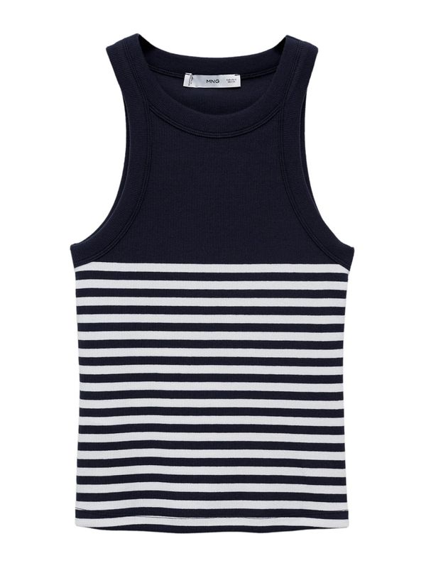 MANGO MANGO Top 'RONI'  morsko plava / bijela