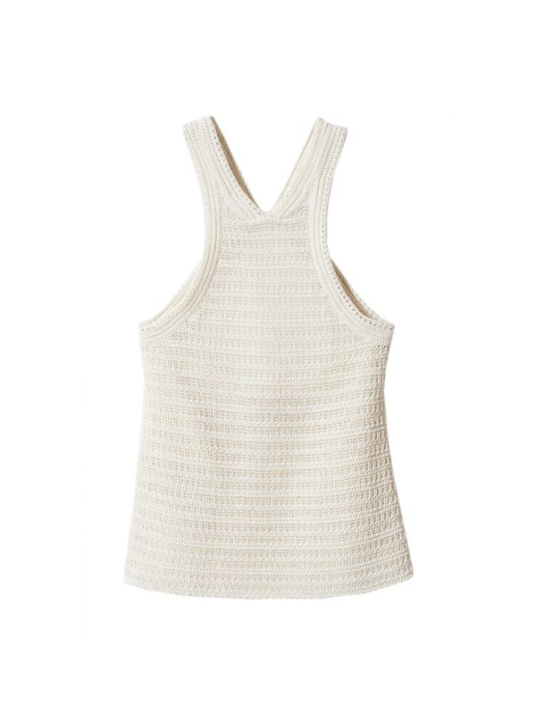 MANGO MANGO Top s naramenicama 'MOLINO'  svijetlobež