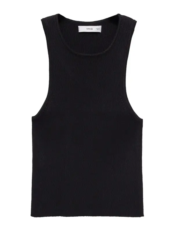 Mango MANGO Top s naramenicama 'ORWELL'  crna