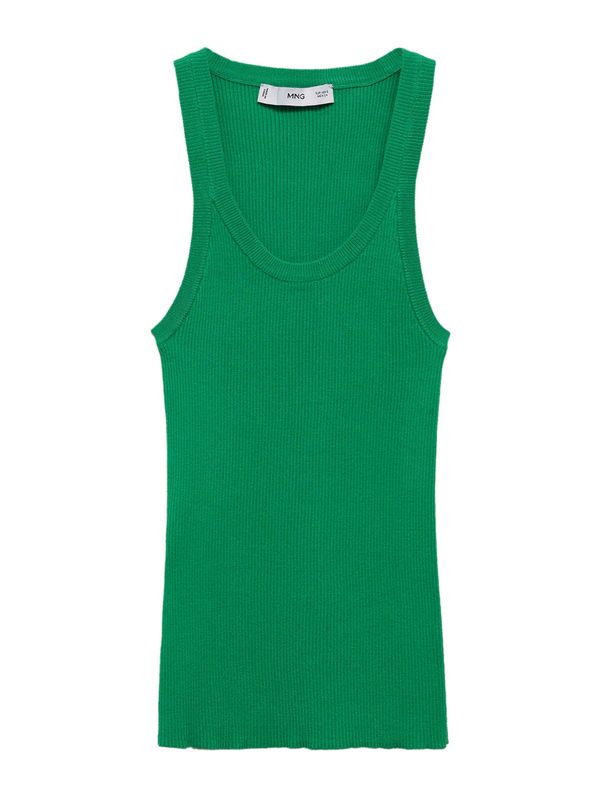 MANGO MANGO Top s naramenicama 'RIRI'  travnato zelena