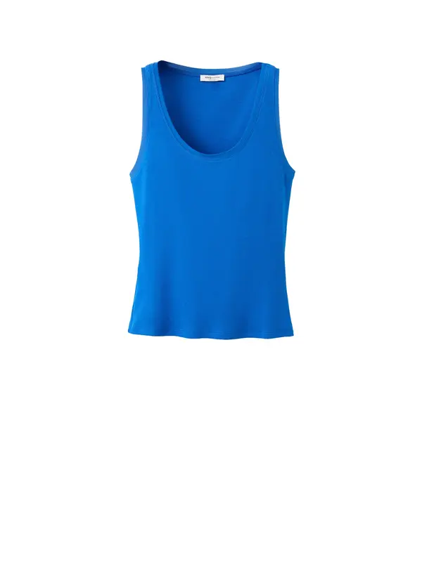 Mango MANGO Top 'Tuli'  plava