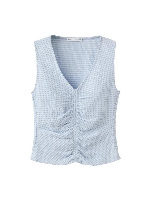 MANGO MANGO Top 'VION'  opal / svijetloplava