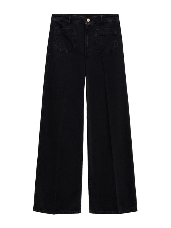 MANGO MANGO Traperice 'EMMA'  crni traper