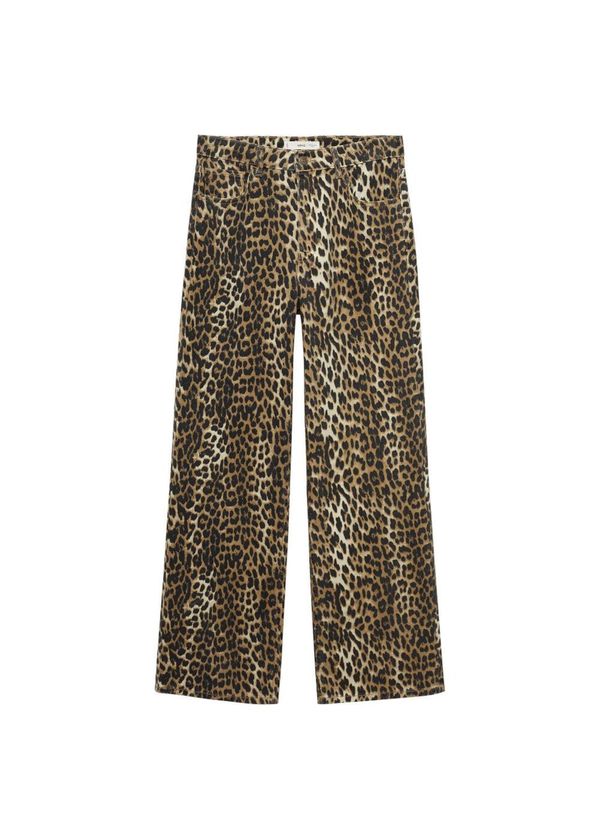 MANGO MANGO Traperice 'Leo'  zeleno smeđa / cappuccino / crna