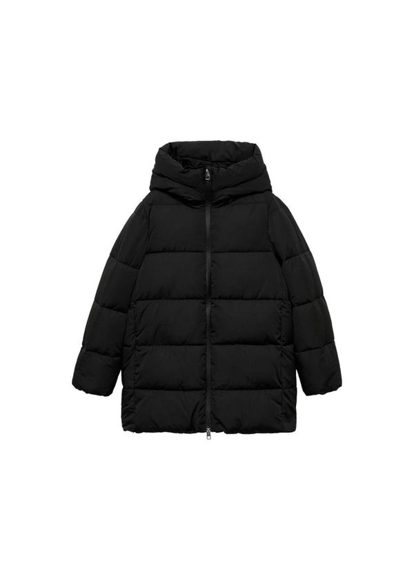 MANGO MANGO Zimska jakna 'Tokyo'  crna