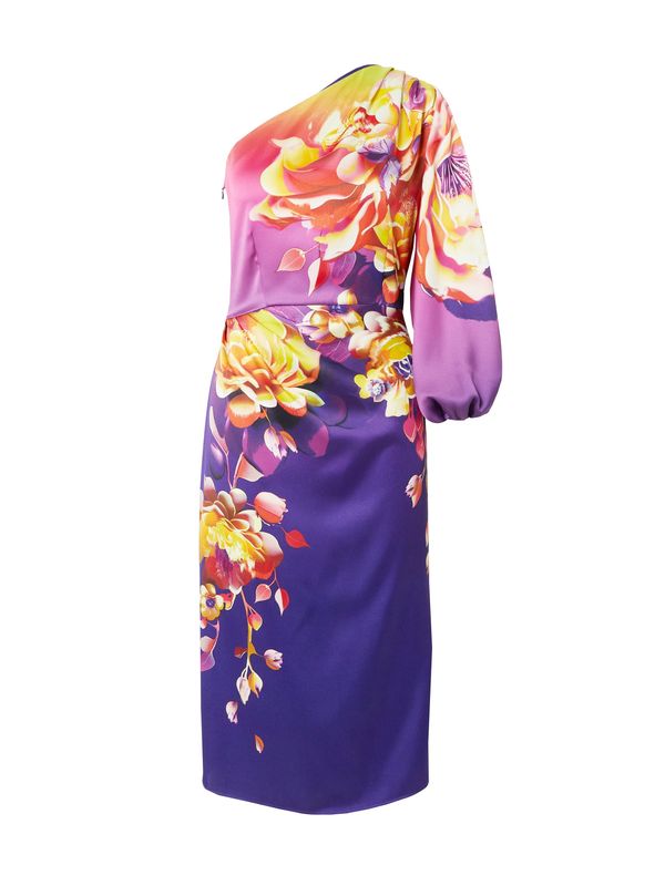 Marc Cain Marc Cain Haljina  ljubičasta / orhideja bijela / ciglasto crvena / pastelno narančasta