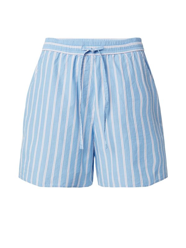 Marc O'Polo DENIM Marc O'Polo DENIM Hlače  svijetloplava / crna / bijela