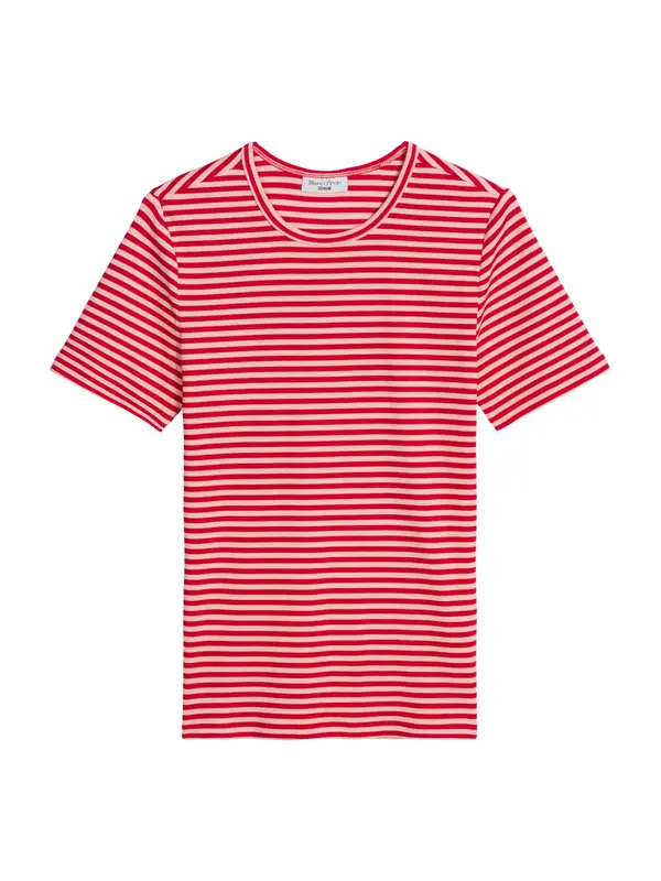 Marc O'Polo DENIM Marc O'Polo DENIM Majica  crvena / bijela