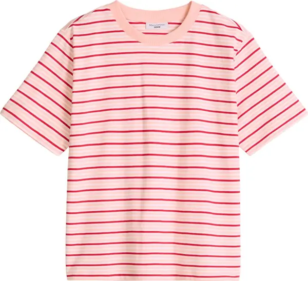 Marc O'Polo DENIM Marc O'Polo DENIM Majica  roza / pastelno roza / crvena