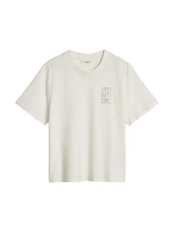 Marc O'Polo DENIM Marc O'Polo DENIM Majica  svijetloplava / crvena / bijela