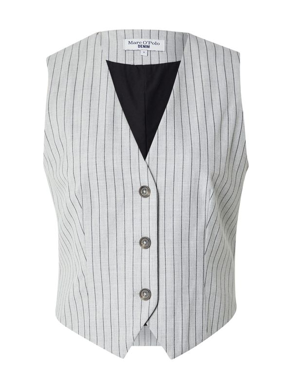 Marc O'Polo DENIM Marc O'Polo DENIM Prsluk  bazalt siva / svijetlosiva