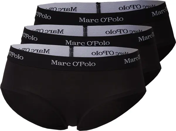 Marc O'Polo Marc O'Polo Hipster gaćice 'Essentials'  crna / bijela