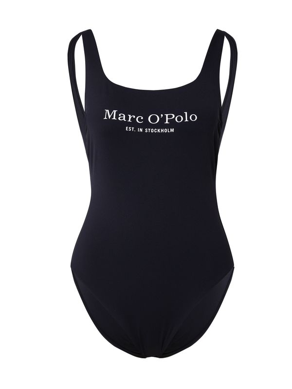 Marc O'Polo Marc O'Polo Jednodijelni kupaći kostim 'Essentials'  crna / bijela