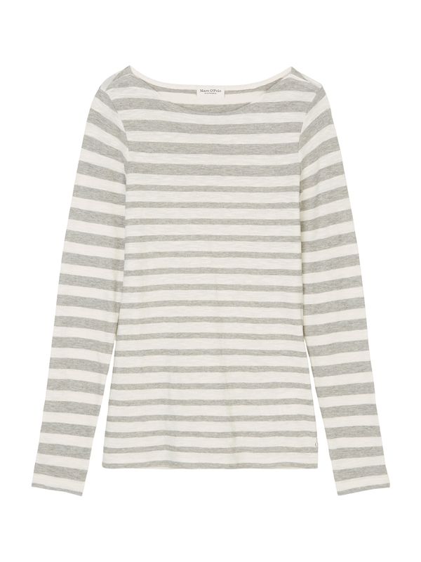 Marc O'Polo Marc O'Polo Majica  siva / bijela