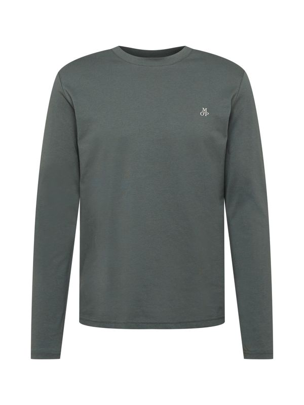 Marc O'Polo Marc O'Polo Majica  tamno zelena / bijela