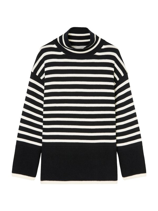 Marc O'Polo Marc O'Polo Pulover  crna / bijela