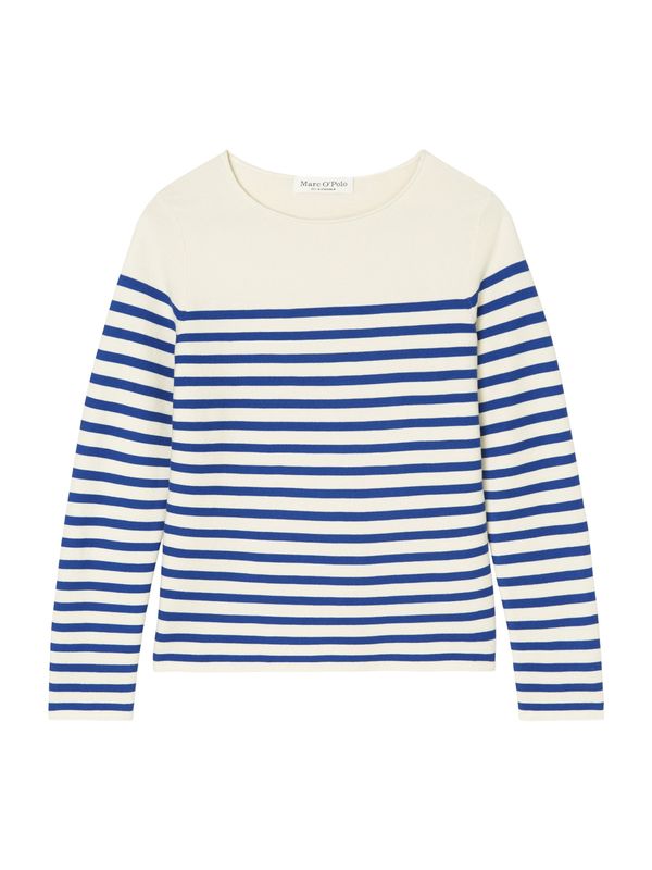 Marc O'Polo Marc O'Polo Pulover  crno plava / bijela