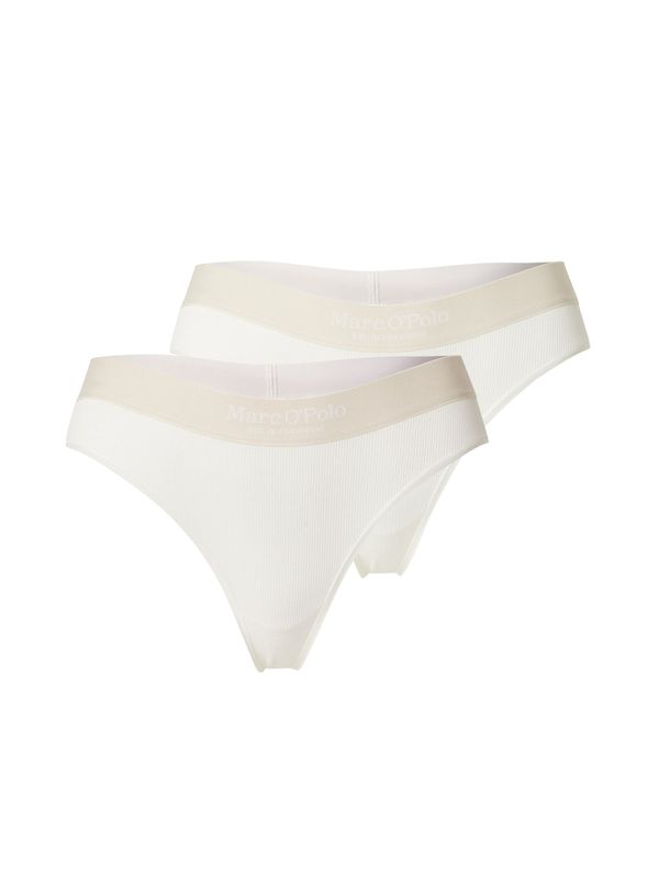 Marc O'Polo Marc O'Polo Tanga gaćice  boja slonovače / bijela