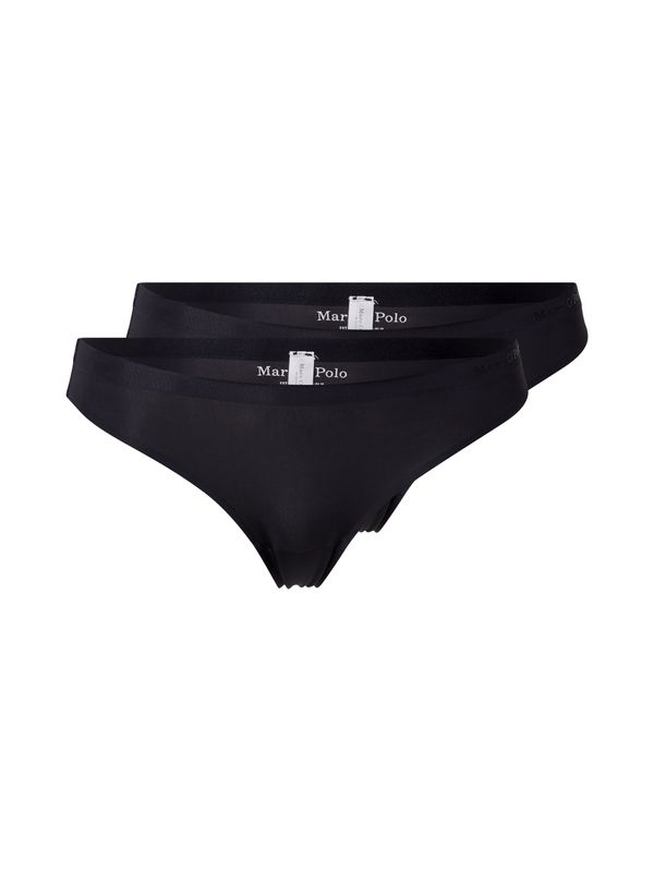 Marc O'Polo Marc O'Polo Tanga gaćice 'Second Skin'  crna