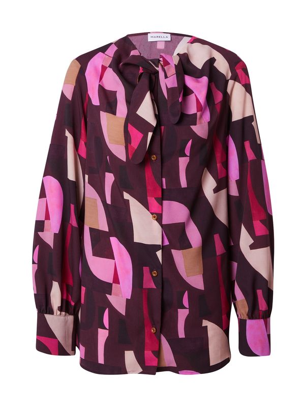 Marella Marella Bluza 'SETOLA'  ljubičasto crvena / miks boja