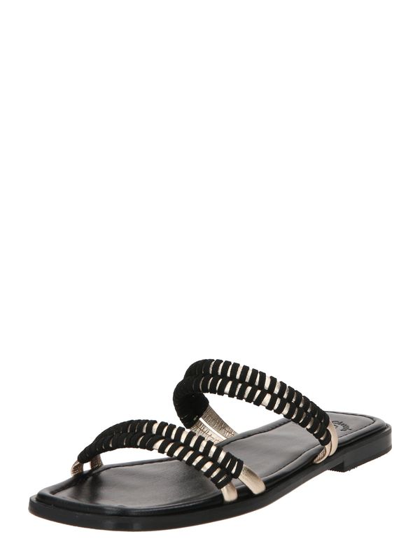 Marietta's Fantasy Marietta's Fantasy Natikače s potpeticom 'Amelia'  zlatna / crna