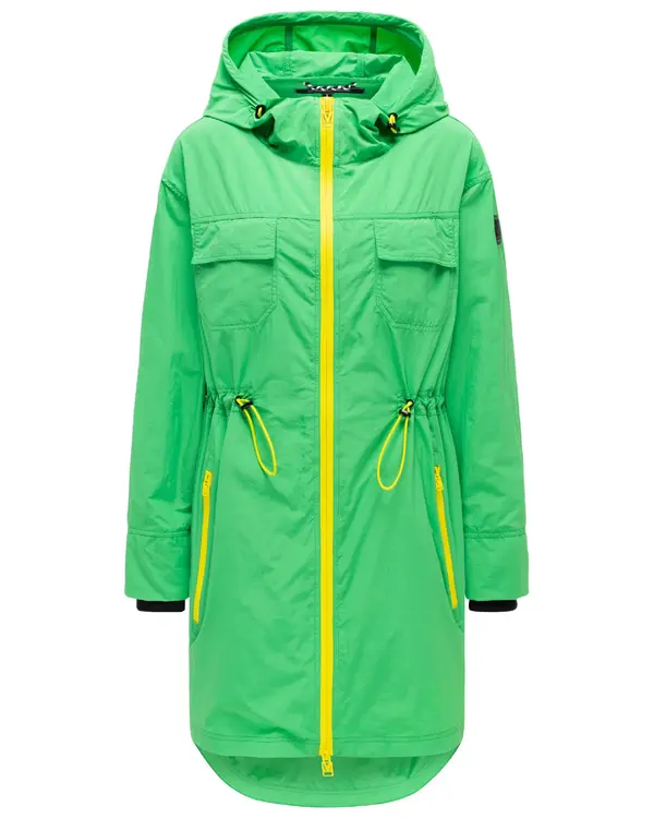 MARIKOO MARIKOO Lagana parka 'Trüffelbonbon 16'  limeta zelena / jabuka