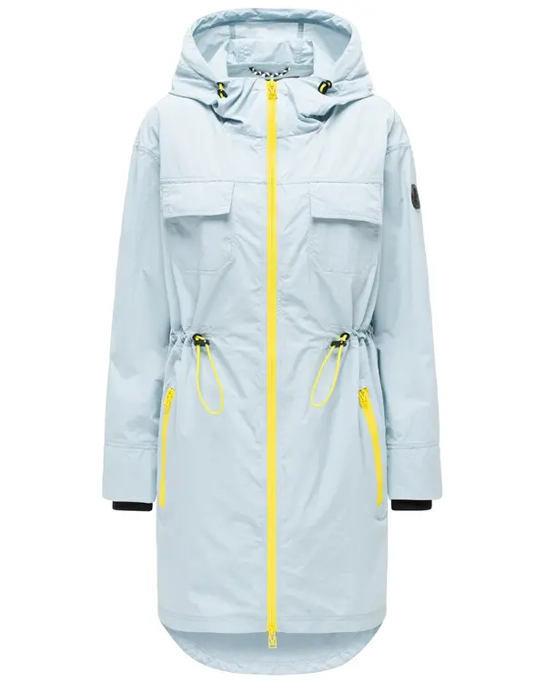 MARIKOO MARIKOO Lagana parka 'Trüffelbonbon 16'  pastelno plava / tamo žuta