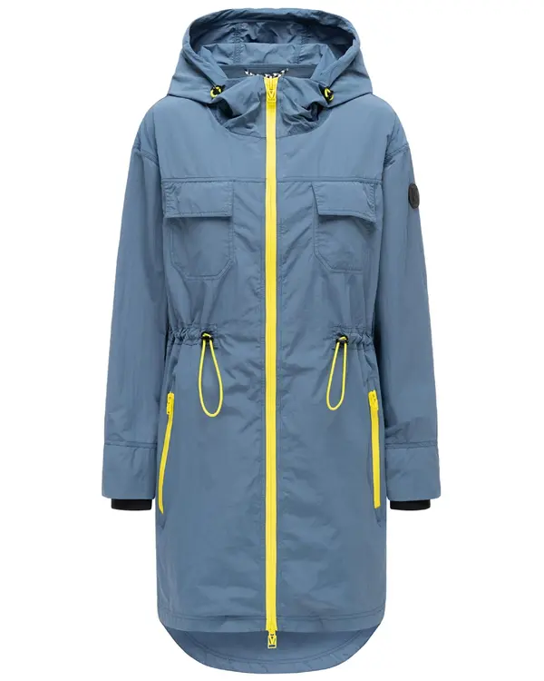 MARIKOO MARIKOO Lagana parka 'Trüffelbonbon'  golublje plava / neonsko zelena