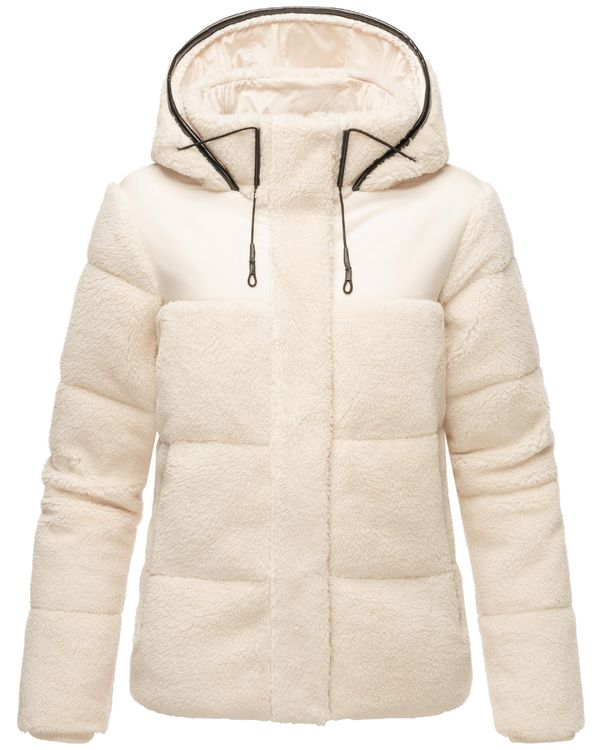 MARIKOO MARIKOO Prijelazna jakna 'Kaguraa 16'  ecru/prljavo bijela