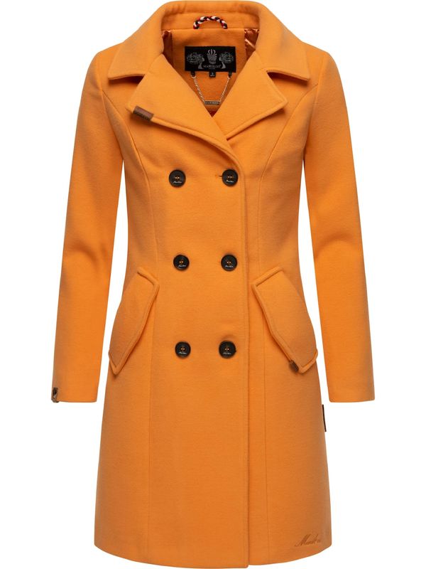 MARIKOO MARIKOO Prijelazni kaput 'Nanakoo'  narančasta / crna