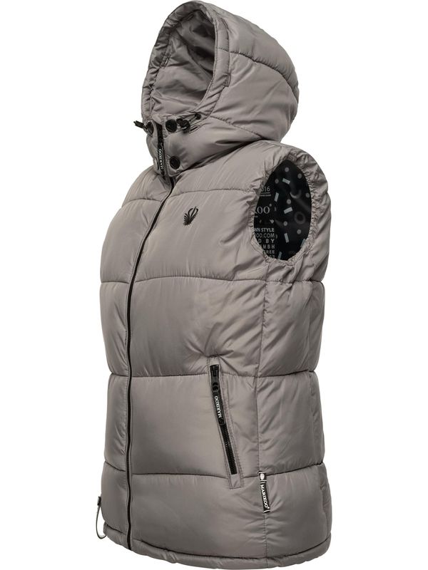 MARIKOO MARIKOO Prsluk 'Eisflöckchen'  svijetlobež / siva