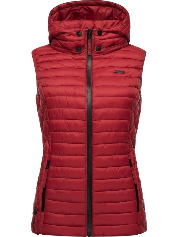 MARIKOO MARIKOO Prsluk 'Hasenpfote'  tamno crvena