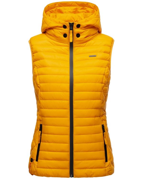 MARIKOO MARIKOO Prsluk 'Hasenpfote'  zlatno žuta / crna