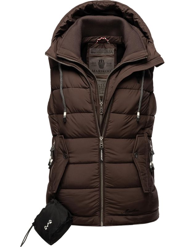 MARIKOO MARIKOO Prsluk 'Taisaa'  tamno smeđa