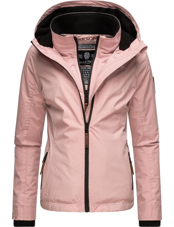 MARIKOO MARIKOO Tehnička jakna 'Erdbeere'  rosé / crna