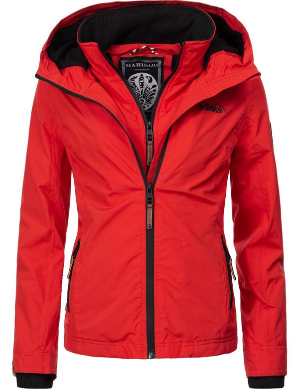 MARIKOO MARIKOO Tehnička jakna 'Erdbeere'  svijetlocrvena / crna