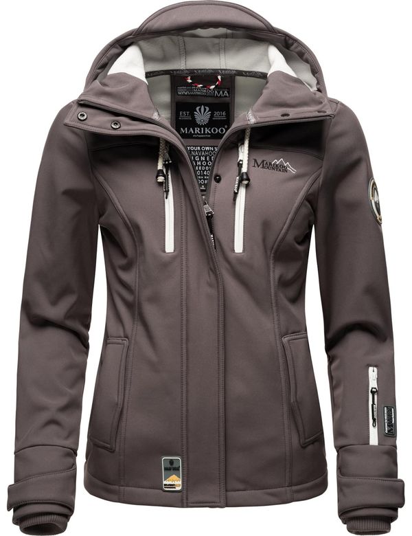 MARIKOO MARIKOO Tehnička jakna 'Kleine Zicke'  žuta / taupe siva / crna / bijela