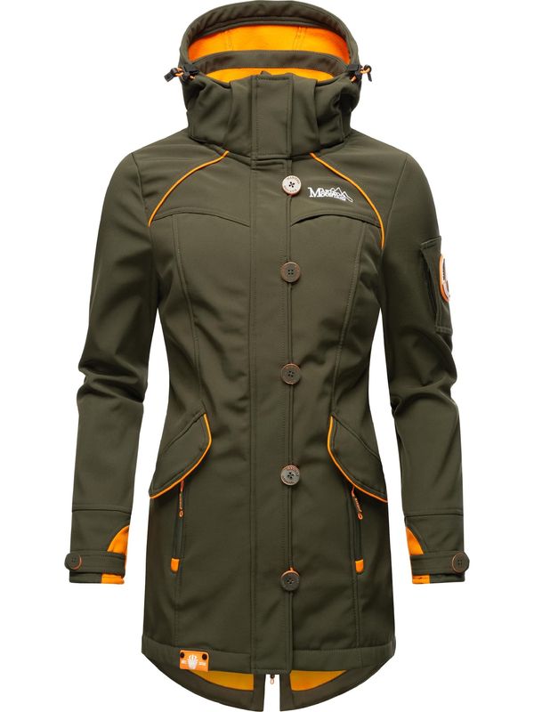 MARIKOO MARIKOO Tehnička jakna 'Soulinaa'  maslinasta / narančasta