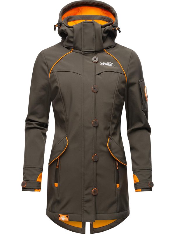 MARIKOO MARIKOO Tehnička jakna 'Soulinaa'  smeđa / narančasta