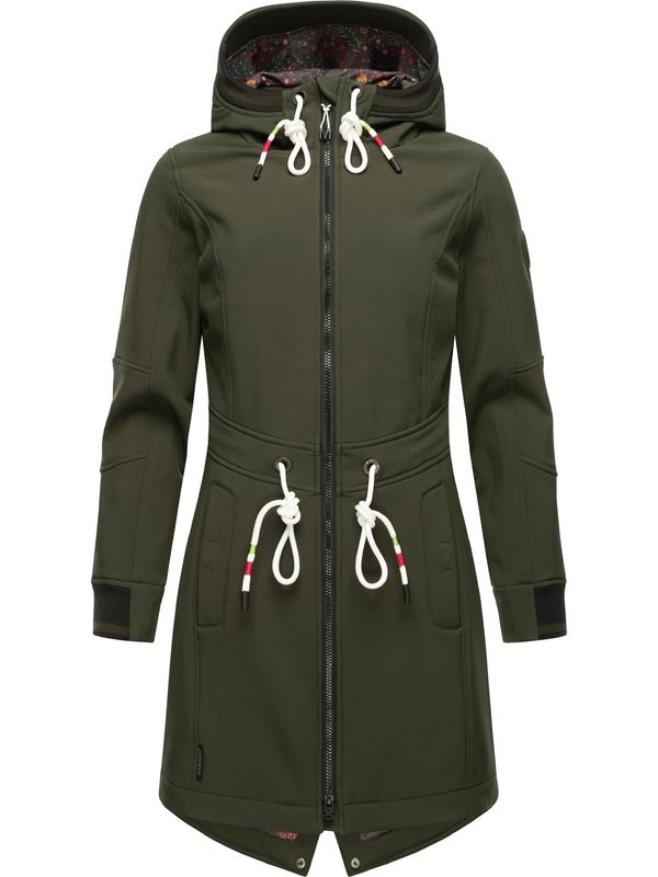 MARIKOO MARIKOO Tehnički kaput 'Mount Furnica'  kaki / bijela