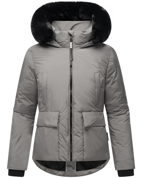 MARIKOO MARIKOO Zimska jakna  siva / crna