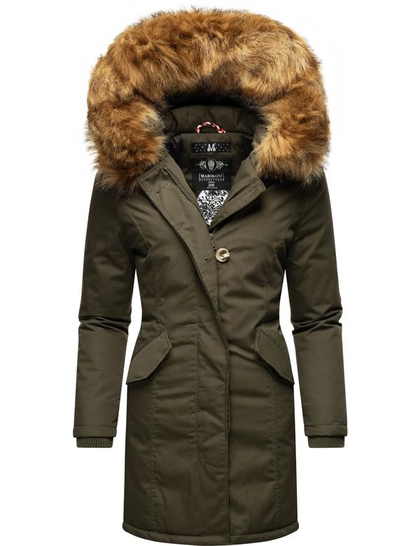 MARIKOO MARIKOO Zimska parka 'Karmaa'  maslinasta