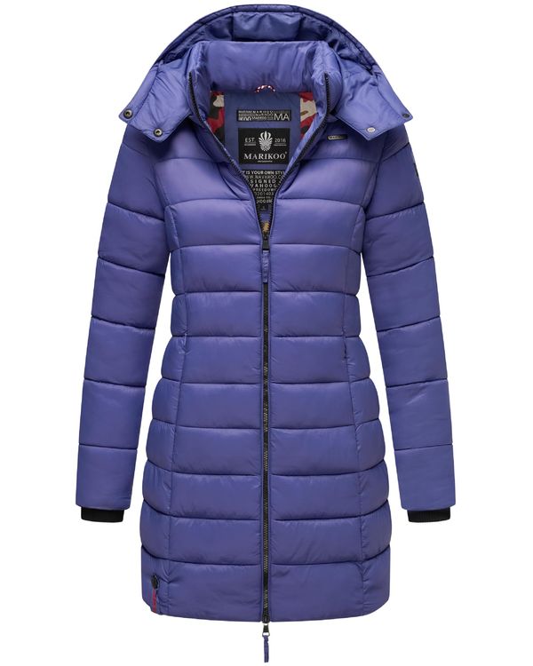 MARIKOO MARIKOO Zimski kaput 'Abendsternchen'  tamno ljubičasta