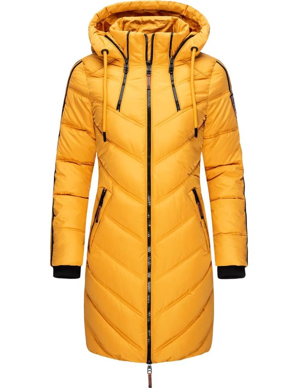 MARIKOO MARIKOO Zimski kaput 'Armasa'  žuta / crna