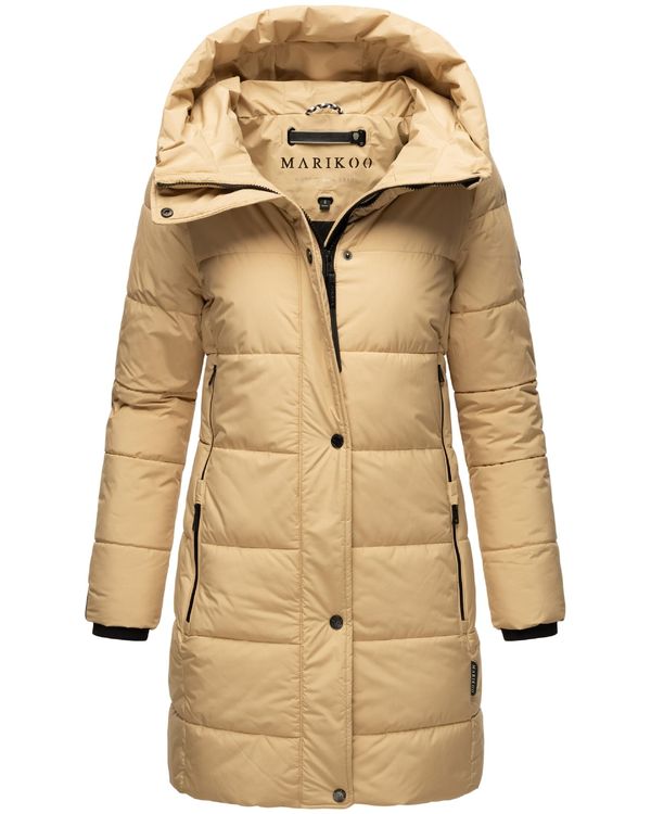 MARIKOO MARIKOO Zimski kaput 'Karumikoo XVI'  pijesak / crna