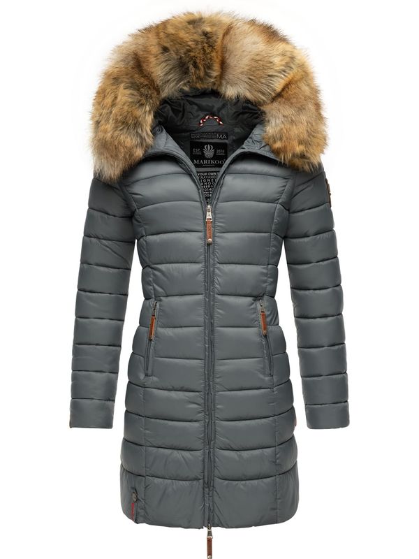 MARIKOO MARIKOO Zimski kaput 'Rose'  srebrno siva