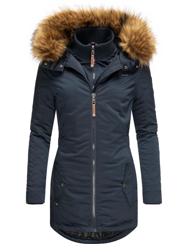 MARIKOO MARIKOO Zimski kaput 'Sanakoo'  noćno plava